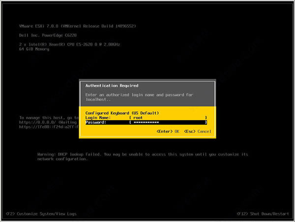 VMware ESXi 7.0ر桿VMware ESXi 7.0ǿ ر(к)-վ