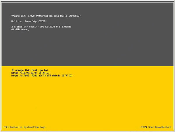 VMware ESXi 7.0ر桿VMware ESXi 7.0ǿ ر(к)-վ