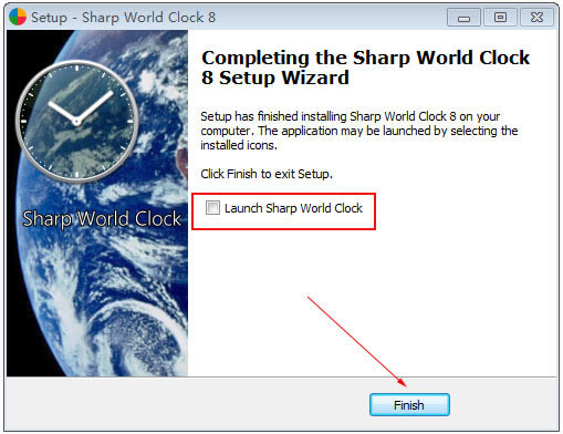 Sharp World Clock