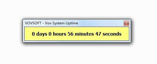 Vov System UptimeѰءVov System Uptime(ϵͳʱʾ) v1.6 ٷʽ