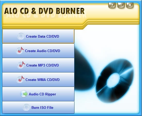 ALO CD & DVD BurnerѰءALO CD & DVD Burner v4.6 ٷʽ