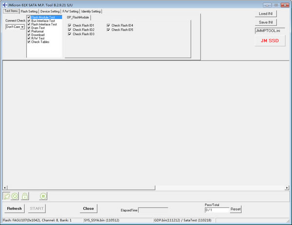 JMF616ɫءJMF616(JMicron 61X SATA MP Tool) v2.9.2.1 ɫ