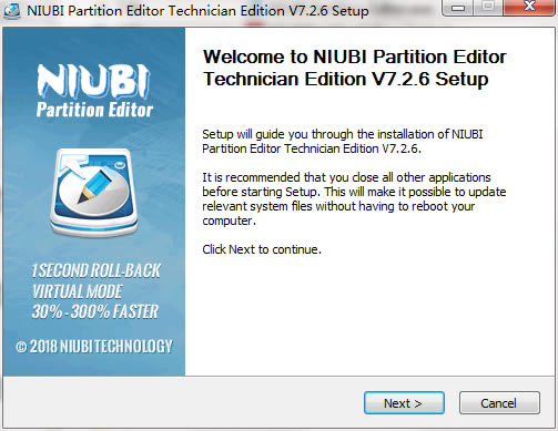 NIUBI Partition Editor