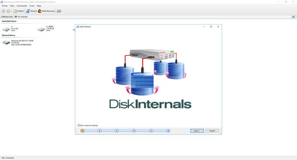 DiskInternals Raid RecoveryرءDiskInternals Raid Recovery v4.0.0 ٷʽ