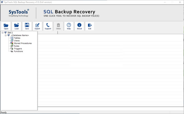 SysTools SQL Backup RecoveryءSysTools SQL Backup Recovery(ݿⱸݻָ) v7.0.0.0 ٷʽ