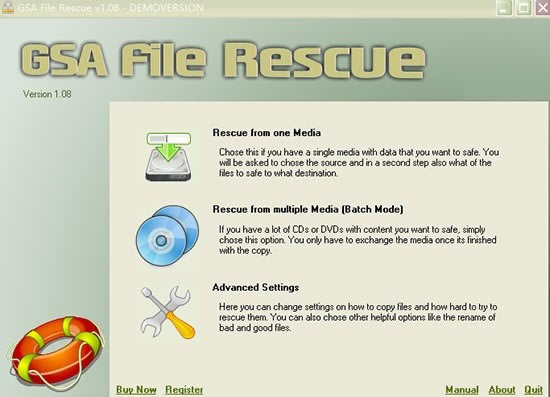 GSA File RescueءGSA File Rescue(ݻָ) v1.08 ٷʽ