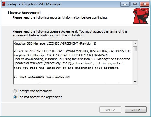 Kingston SSD ManagerءKingston SSD Managerİ v1.1.2.3 ٷʽ