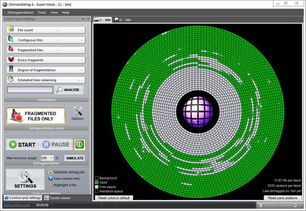 DiskTrix UltimateDefragMdDiskTrix UltimateDefrag(űP) v6.0.46.0 M