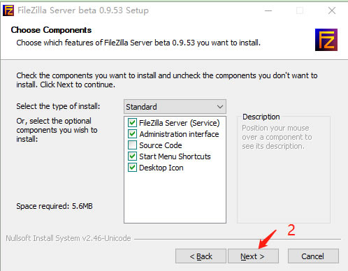 Filezilla ServerFTP