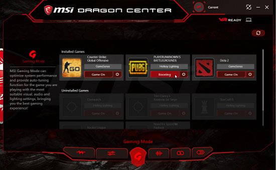 Dragon CenterDragon Center2.0ٷd X-վ