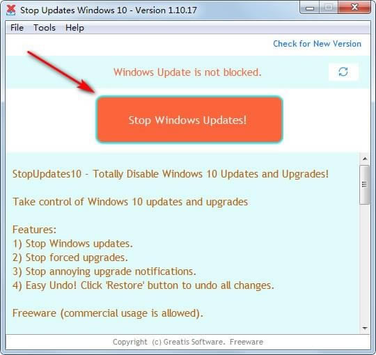 StopUpdates10ٷءStopUpdates10(win10Զ¹رչ) v3.1.101 ٷʽ