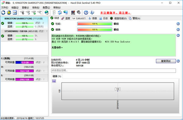 ӲڱرءӲڱɫ(Hard Disk Sentinel) v5.40.10482 İ-վ