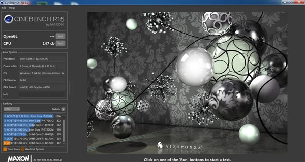 CineBench r15ءCineBench r15 v15.0.3.7 ɫİ