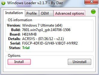 win7 loaderءwindows 7 loader v2.1.7 ٷѰ