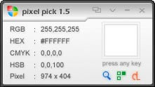 Pixel PickdPixel Pick(ȡɫ) v1.5 M(fi)