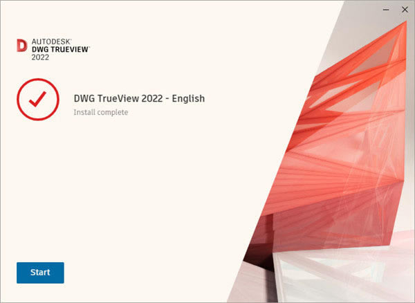 DWG TrueView 2022؄e桿Autodesk DWG TrueView 2022Md ؄e(a)