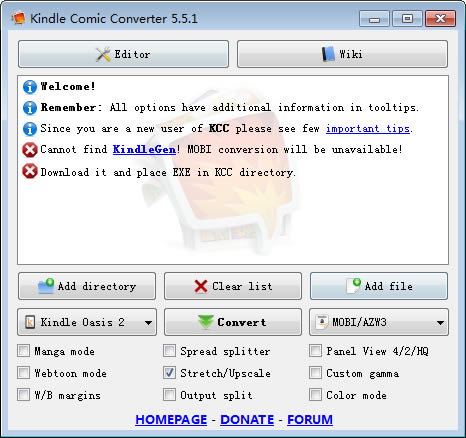 Kindle Comic ConverterdKindle Comic Converter((hu)D(zhun)QEPUB) v5.5.2 ٷʽ