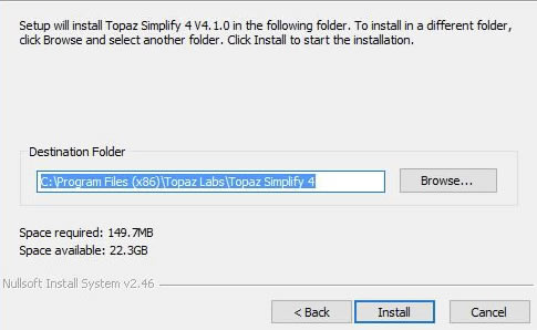 Topaz Simplify桿Topaz Simplifyİ v4.1.1 ر