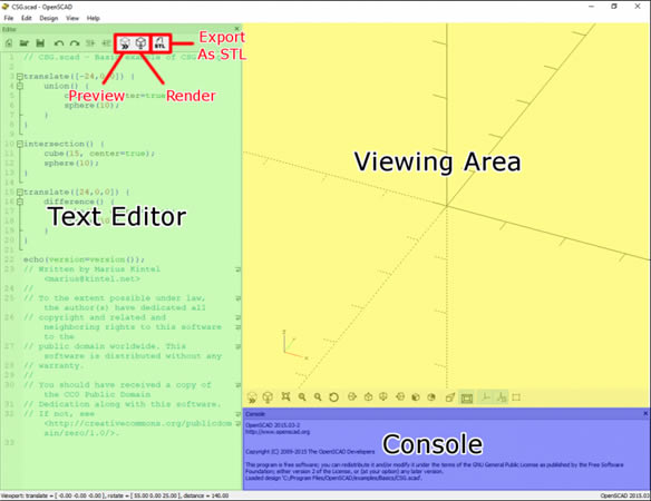 Open SCADİ桿Open SCAD v2019.05 °