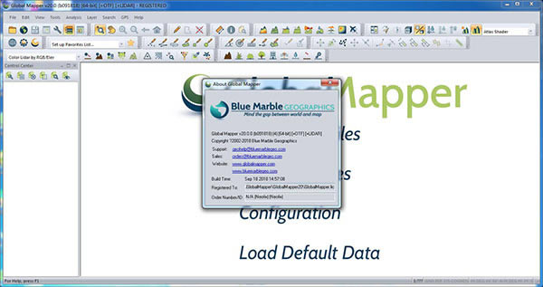 GlobalMapperر桿GlobalMapper21İ v21.1.0 ư