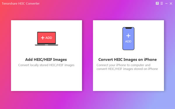 Tenorshare HEIC Converter