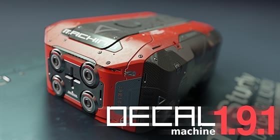 DECALmachineءDECALmachineİ v1.9.1 ر