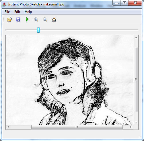 Instant Photo SketchءƬһתǦʻ(Instant Photo Sketch) v2.0 ɫ