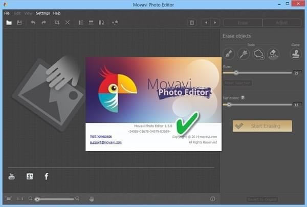 Movavi Photo EditorرءMovavi Photo Editor(Ƭ༭) v6.1.0 Ѱ