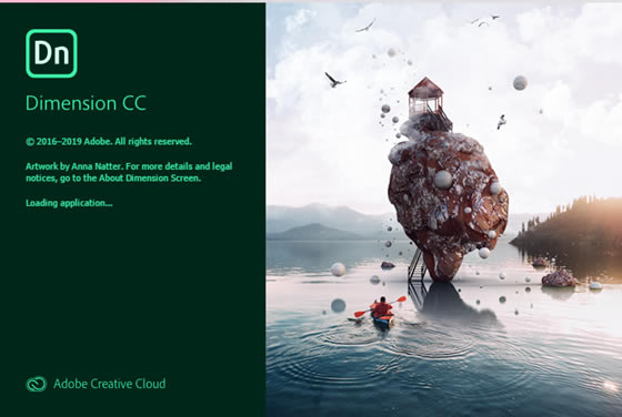 Adobe DimensionءAdobe Dimension CC2019İ ر