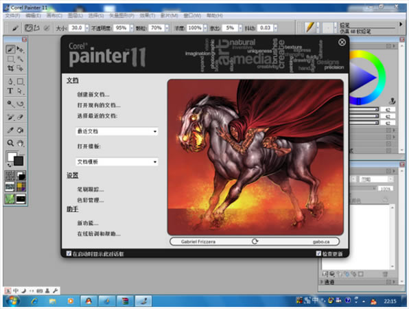 Corel PainterءCorel Painter 11 ɫر