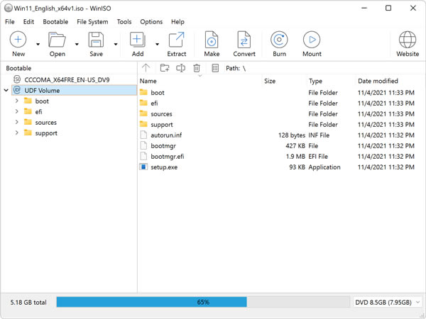WinISOɫءWinISOɫ棨(ISOӳ񹤾) v6.4.1 ʽ