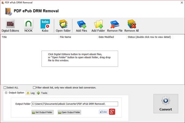 PDF ePub DRM RemovalرءPDF ePub DRM Removal(PDF DRMɾ) v4.21.6008.391 Ѱ
