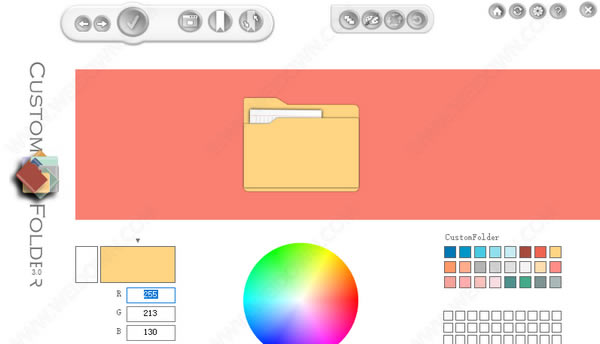 CustomFolderءCustomFolder(ļԶ幤) v3.0.1 Ѱ