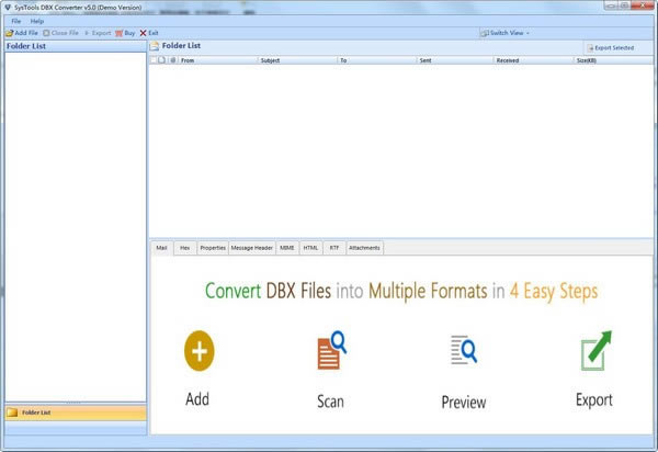 SysTools DBX ConverterѰءSysTools DBX Converter(DBXʽת) v5.0 Ѱ