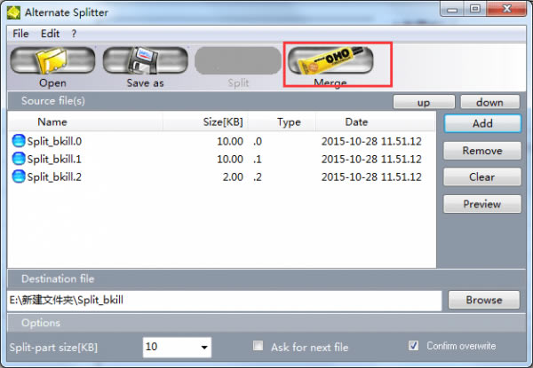 Alternate SplitterѰءAlternate Splitter(ļֺϲ) v1.810 Ѱ