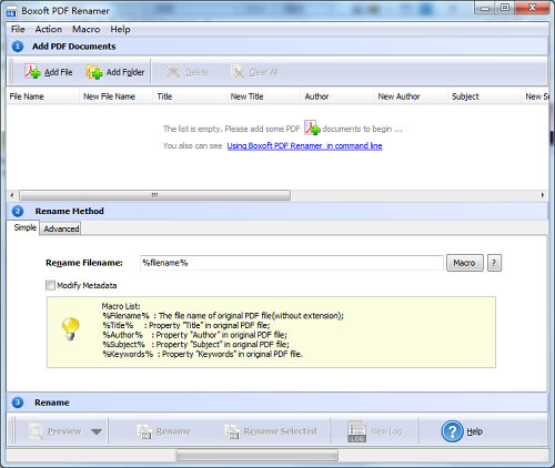 Boxoft pdf RenamerءBoxoft pdf Renamerٷʽ v3.1 Ѱ