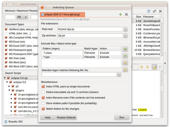 DocFetcherءDocFetcherİ v1.1.22 °
