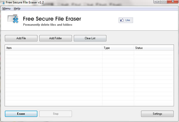 Free Secure File EraserءFree Secure File Eraserٷʽ v1.2 Ѱ