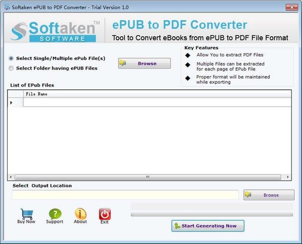 Softaken ePUB to PDF ConverterٷʽءSoftaken ePUB to PDF Converter(ePUBתPDF) v1.0 ٷʽ