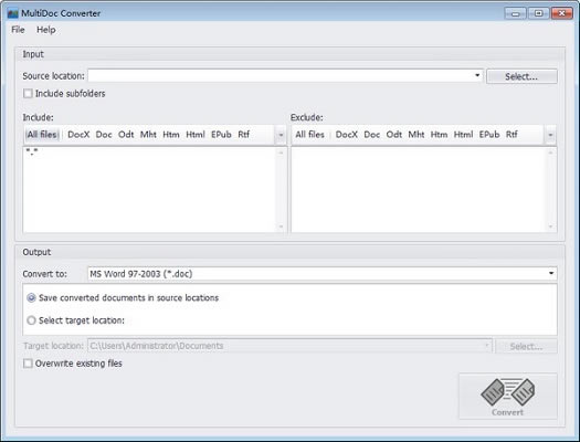 MultiDoc ConverterءMultiDoc Converterٷʽ v1.6.0 ɫ