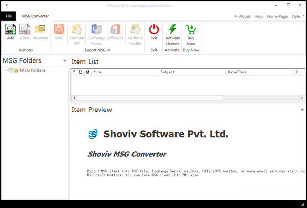 Shoviv MSG ConverterٷʽءShoviv MSG Converter(MSGת) V20.5 ٷʽ