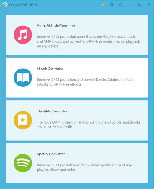 Leawo Prof. DRMرءLeawo Prof. DRM(DRMļת) V3.1.1.0 ر