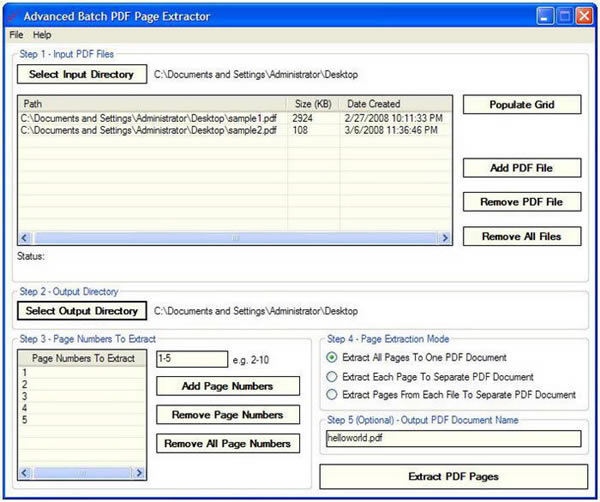Advanced PDF Page ExtractorٷʽءAdvanced PDF Page Extractor(PDFҳȡ) V1.5 ٷʽ