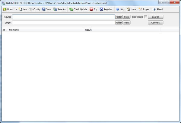 Batch DOC and DOCX ConverterѰءBatch DOC and DOCX Converter v2020.12.929.2296 ٷʽ