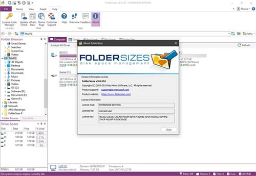 FolderSizesİءFolderSizes v8.2.134.0 ɫѰ