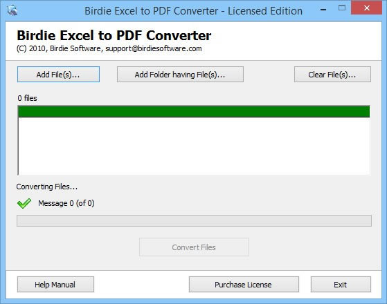 Birdie Excel to PDF ConverterءBirdie Excel to PDF Converter(XLSתPDFת) v2.9 ٷʽ