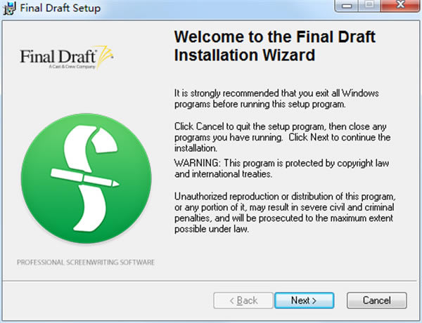 Final DraftءFinal Draft 11 v11.0.3 ر