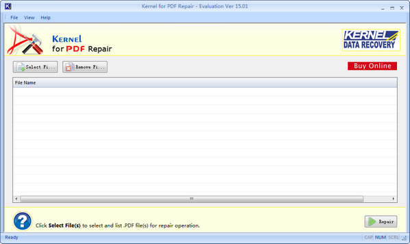 Kernel for PDF RepairءKernel for PDF Repair(PDF޸) v15.01 Ѱ