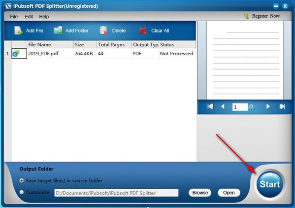 IPubsoft PDF SplitterٷءIPubsoft PDF Splitter(PDFļ) v2.1.11 ٷ-վ