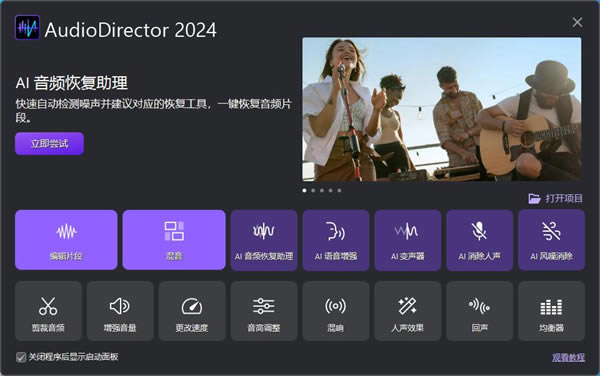 AudioDirector⼤ 1DƬ